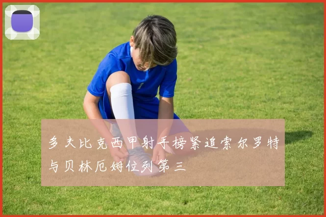 多夫比克西甲射手榜紧追索尔罗特与贝林厄姆位列第三